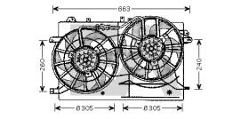 ElectroAuto 33V62003 - VENTILADOR->APLICACION ORIGINAL SAA