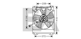 ElectroAuto 33V68001 - VENTILADOR->APLICACION ORIGINAL SUB