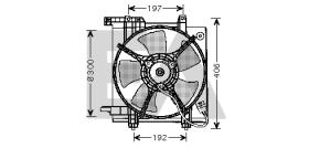 ElectroAuto 33V68003 - VENTILADOR->APLICACION ORIGINAL SUB
