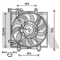 ElectroAuto 33V68016 - VENTILADOR->APLICACION ORIGINAL SUB