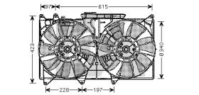 ElectroAuto 33V71030 - VENTILADOR->APLICACION ORIGINAL LEX