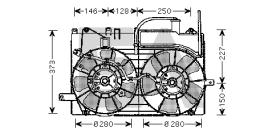 ElectroAuto 33V71044 - VENTILADOR->APLICACION ORIGINAL TOY