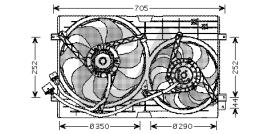 ElectroAuto 33V77013 - VENTILADOR->APLICACION ORIGINAL VOL