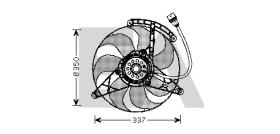 ElectroAuto 33V77014 - VENTILADOR->APLICACION ORIGINAL VOL