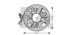 ElectroAuto 33V78001 - VENTILADOR->APLICACION ORIGINAL VOL