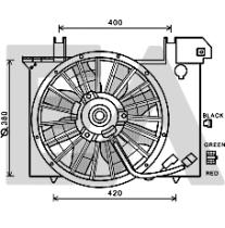 ElectroAuto 33V78007 - VENTILADOR->APLICACION ORIGINAL VOL