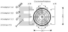ElectroAuto 33V99002 - VENTILADOR->APLICACION ORIGINAL UNI