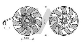 ElectroAuto 35C05C01 - EMBRAGUE COMPLETO VENTILADOR->APLIC