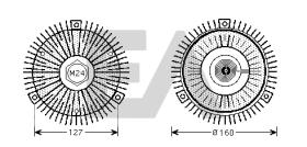 ElectroAuto 35C07D07 - EMBRAGUE VISCOSO->VENTILADOR BMW