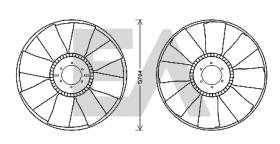ElectroAuto 35C16A04 - ASPA EMBRAGUE VENTILADOR->APLICACIO
