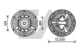 ElectroAuto 35C16D08 - DISCO EMBRAGUE VENTILADOR->APLICACI