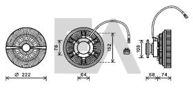 ElectroAuto 35C47D04 - EMBRAGUE VISCOSO->VENTILADOR MAN