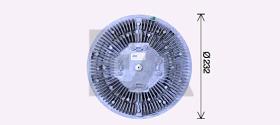 ElectroAuto 35C47D06 - DISCO EMBRAGUE VENTILADOR->APLICACI