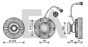 ElectroAuto 35C59D03 - EMBRAGUE VISCOSO->VENTILADOR RENAUL