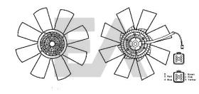 ElectroAuto 35C63C02 - EMBRAGUE COMPLETO VENTILADOR->APLIC