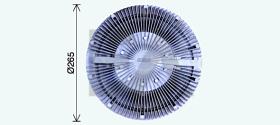 ElectroAuto 35C63D10 - DISCO EMBRAGUE VENTILADOR->APLICACI