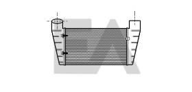 ElectroAuto 36A02001 - INTERCOOLER->APLICACION ORIGINAL AU