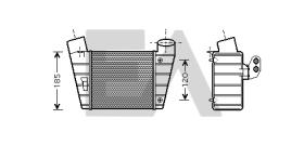 ElectroAuto 36A02007 - INTERCOOLER->APLICACION ORIGINAL AU