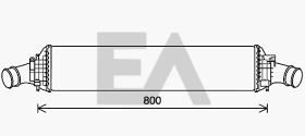 ElectroAuto 36A02032 - INTERCOOLER->APLICACION ORIGINAL AU