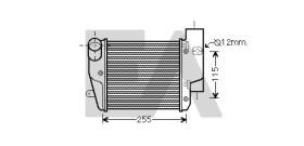 ElectroAuto 36A02042 - INTERCOOLER->APLICACION ORIGINAL AU
