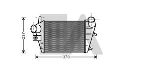 ElectroAuto 36A03007 - INTERCOOLER->APLICACION ORIGINAL AL