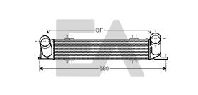 ElectroAuto 36A07034 - INTERCOOLER->APLICACION ORIGINAL BM