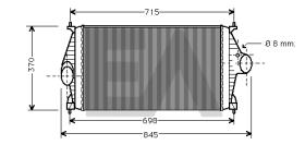 ElectroAuto 36A10004 - INTERCOOLER->APLICACION ORIGINAL CI