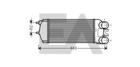 ElectroAuto 36A10011 - INTERCOOLER PEUGEOT