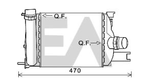 ElectroAuto 36A15003 - INTERCOOLER RENAULT