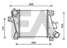 ElectroAuto 36A18005 - INTERCOOLER->APLICACION ORIGINAL NI