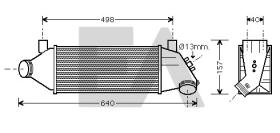 ElectroAuto 36A22009 - INTERCOOLER->APLICACION ORIGINAL FO