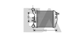ElectroAuto 36A25011 - INTERCOOLER->APLICACION ORIGINAL FI