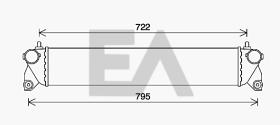 ElectroAuto 36A25019 - INTERCOOLER SUZUKI