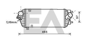 ElectroAuto 36A28010 - INTERCOOLER->APLICACION ORIGINAL HY