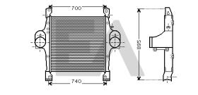 ElectroAuto 36A30007 - INTERCOOLER IVECO