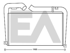 ElectroAuto 36A30016 - INTERCOOLER->APLICACION ORIGINAL IV