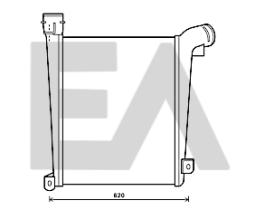ElectroAuto 36A45019 - INTERCOOLER->APLICACION ORIGINAL ME