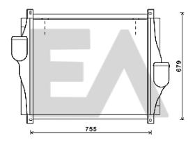 ElectroAuto 36A47019 - INTERCOOLER->APLICACION ORIGINAL MA