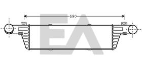 ElectroAuto 36A50012 - INTERCOOLER->APLICACION ORIGINAL ME