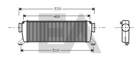 ElectroAuto 36A50014 - INTERCOOLER->APLICACION ORIGINAL ME