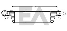 ElectroAuto 36A50018 - INTERCOOLER->APLICACION ORIGINAL ME