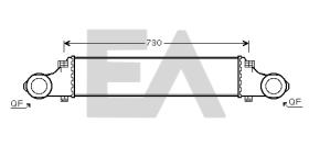 ElectroAuto 36A50021 - INTERCOOLER->APLICACION ORIGINAL ME