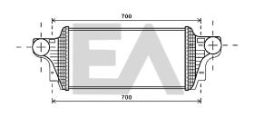 ElectroAuto 36A50027 - INTERCOOLER->APLICACION ORIGINAL ME
