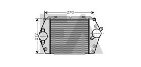 ElectroAuto 36A52002 - INTERCOOLER->APLICACION ORIGINAL MA