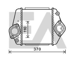 ElectroAuto 36A52007 - INTERCOOLER->APLICACION ORIGINAL MA