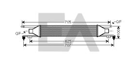 ElectroAuto 36A54029 - INTERCOOLER VAUXHALL
