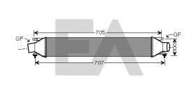 ElectroAuto 36A54030 - INTERCOOLER->APLICACION ORIGINAL OP