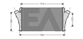 ElectroAuto 36A54033 - INTERCOOLER->APLICACION ORIGINAL FI