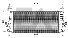 ElectroAuto 36A54034 - INTERCOOLER->APLICACION ORIGINAL OP