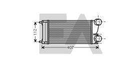 ElectroAuto 36A55015 - INTERCOOLER PEUGEOT